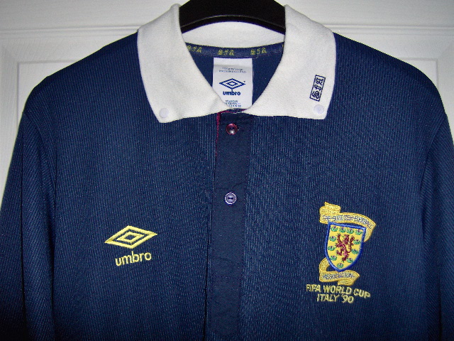 maillot écosse domicile 1988-1990 pas cher