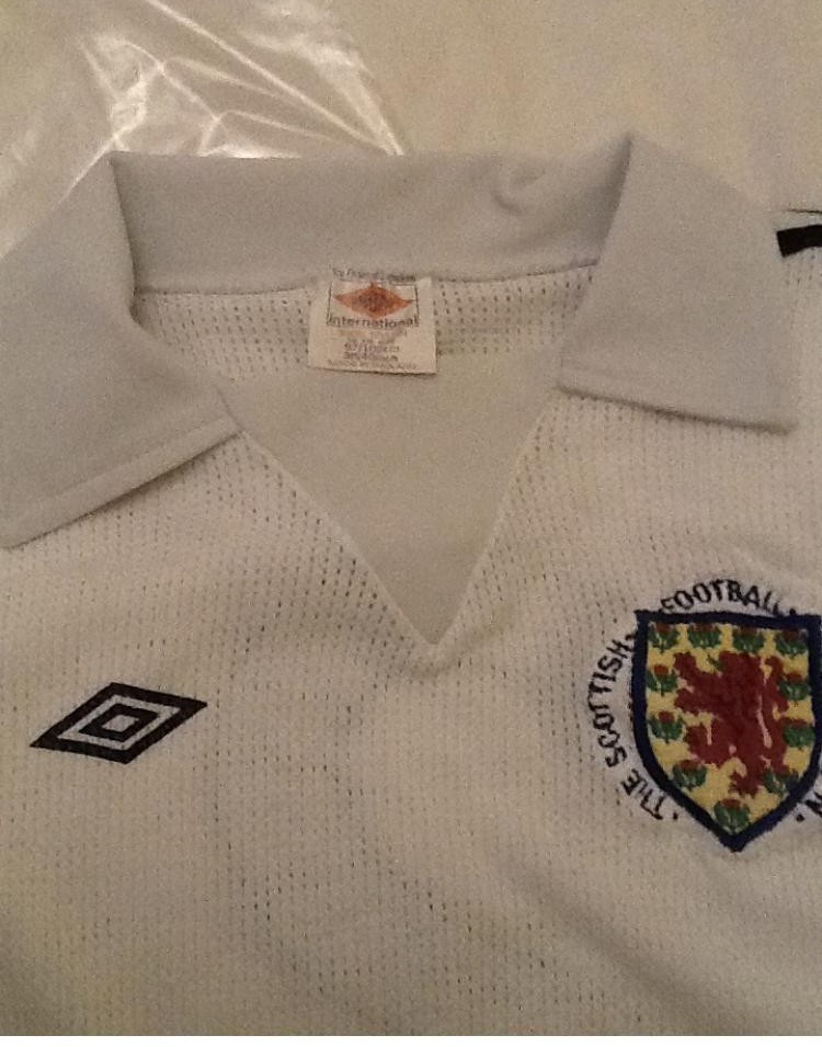maillot écosse exterieur 1976-1979 rétro
