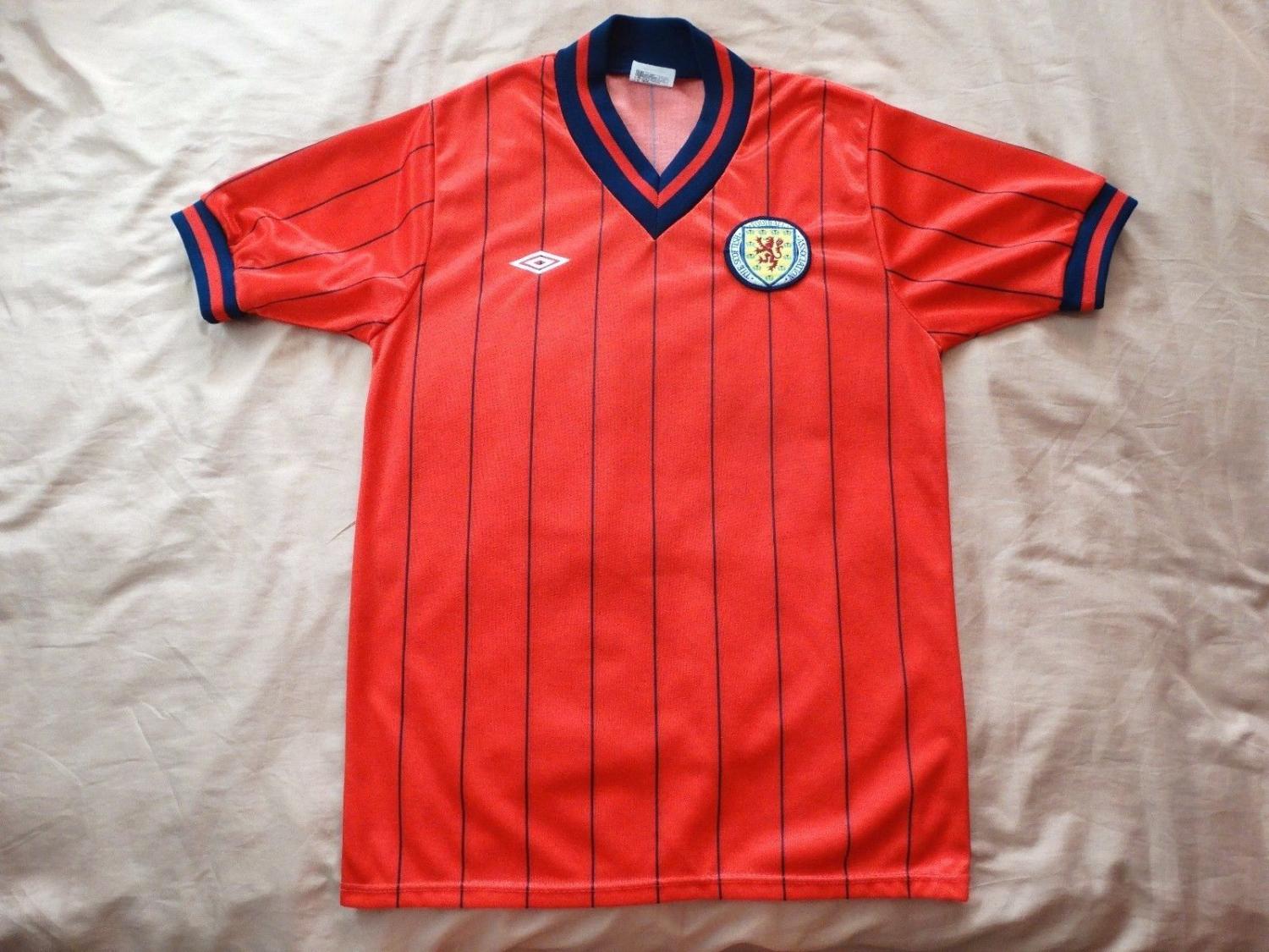 maillot écosse exterieur 1982-1985 rétro