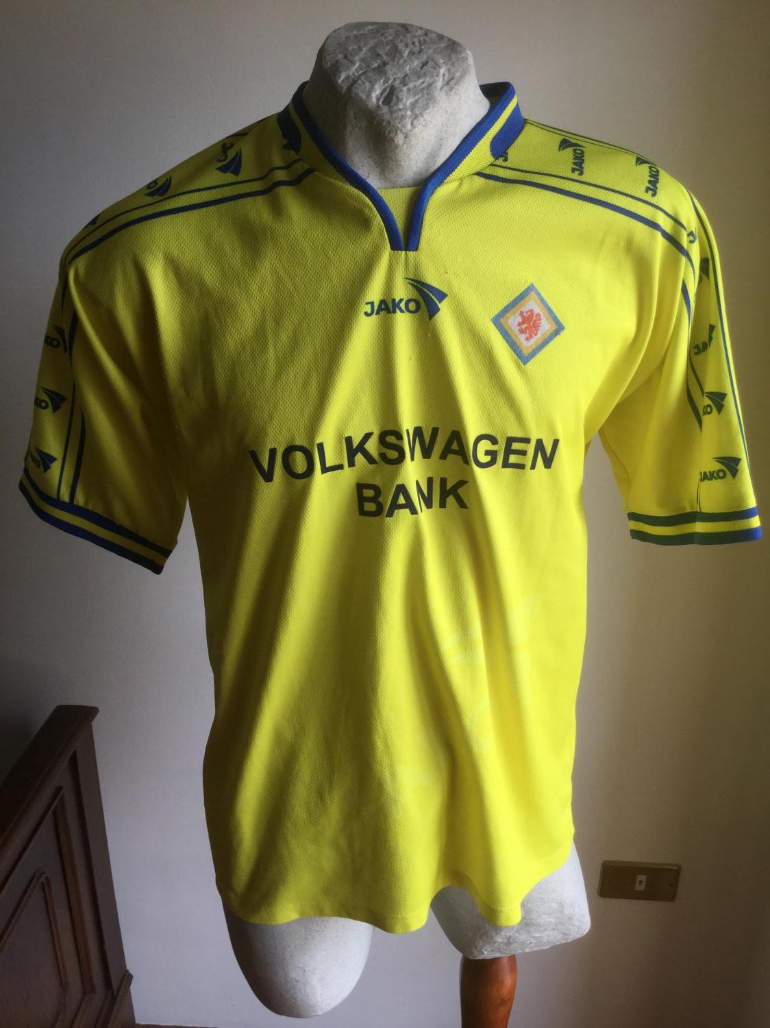 maillot eintracht brunswick particulier 2001-2002 pas cher