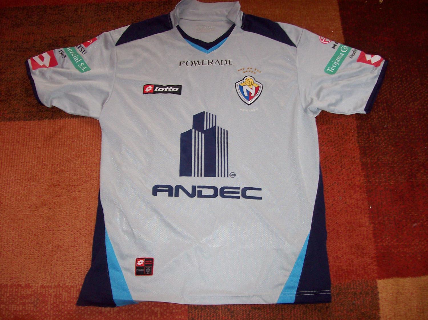 maillot el nacional exterieur 2012 rétro