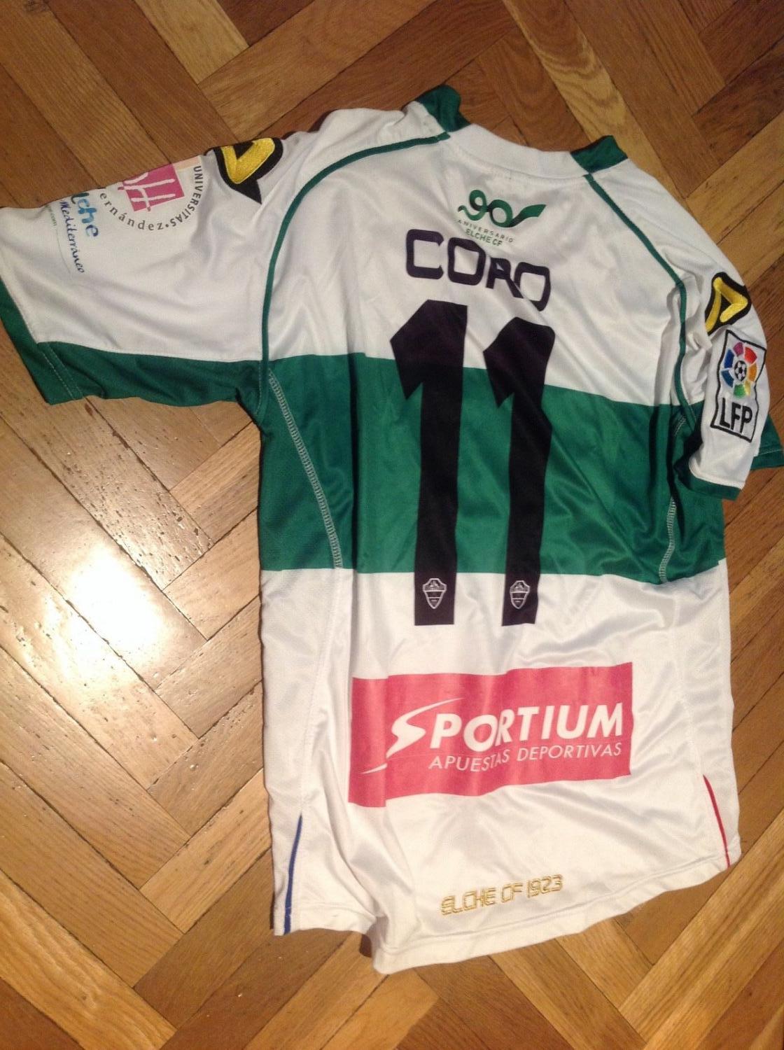 maillot elche cf domicile 2013-2014 rétro