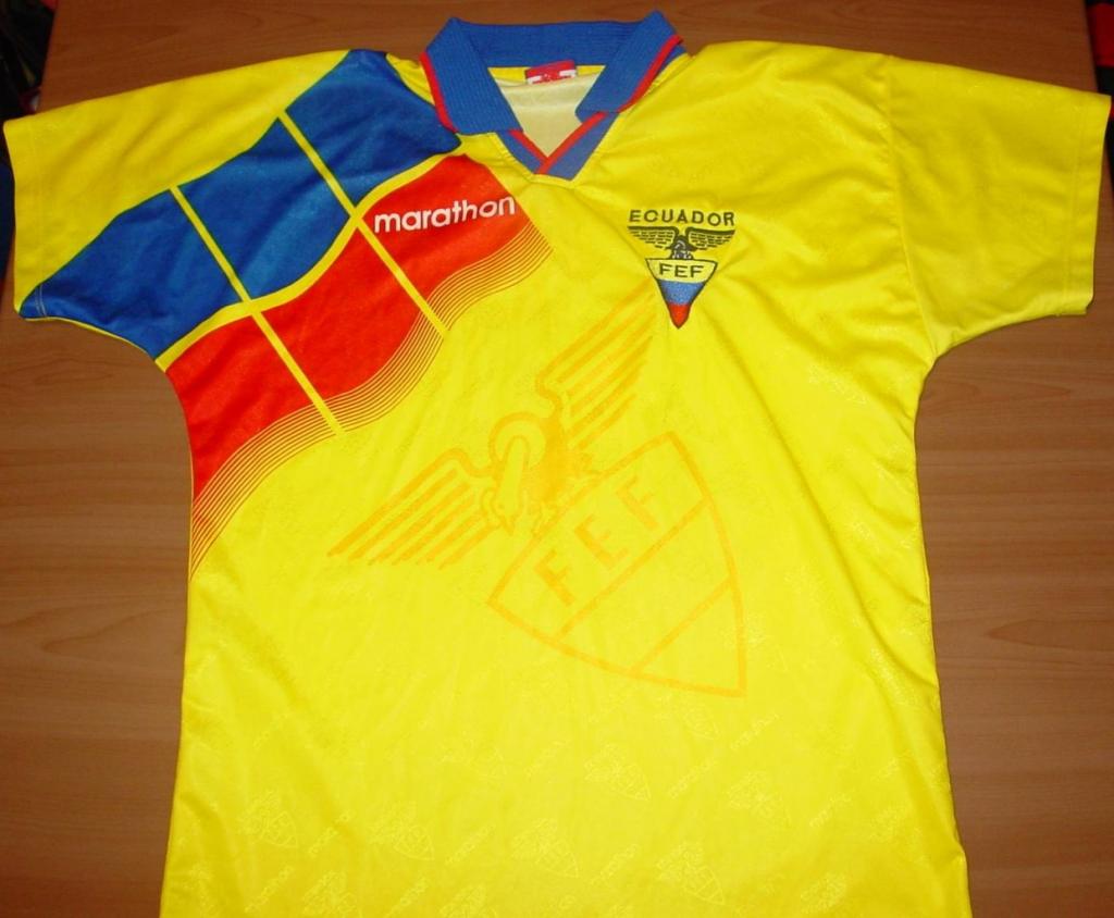 maillot équateur domicile 1996-1998 rétro