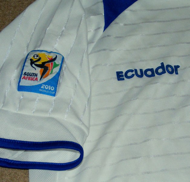 maillot équateur exterieur 2009-2010 rétro