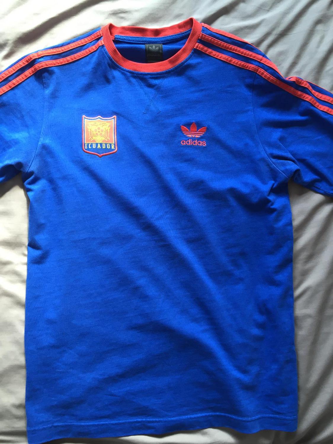 maillot équateur réplique 1980-1984 rétro