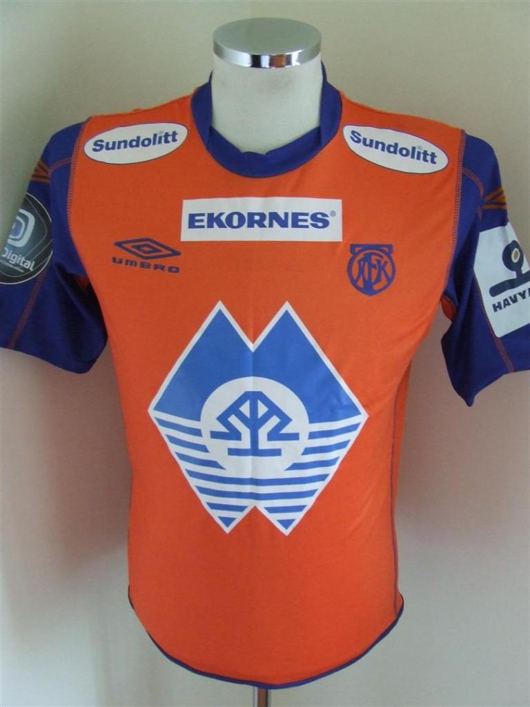 maillot équipe de aalesunds fk domicile 2007 rétro