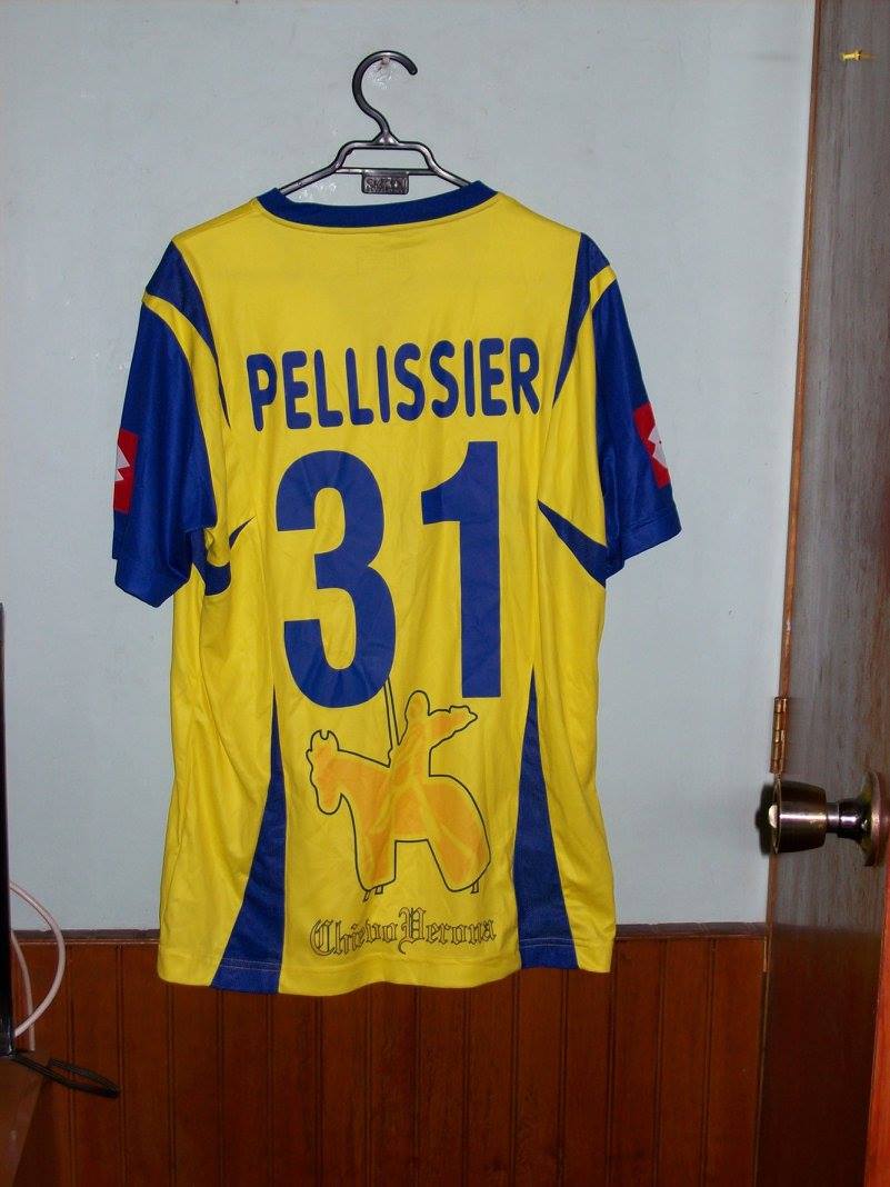 maillot équipe de ac chievoverona domicile 2006-2007 rétro maillot équipe de ac chievoverona domicile 2006-2007 rétro