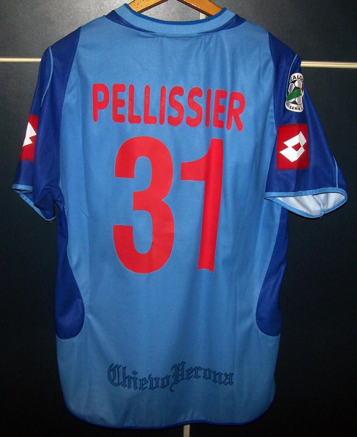 maillot équipe de ac chievoverona exterieur 2005-2006 rétro maillot équipe de ac chievoverona exterieur 2005-2006 rétro
