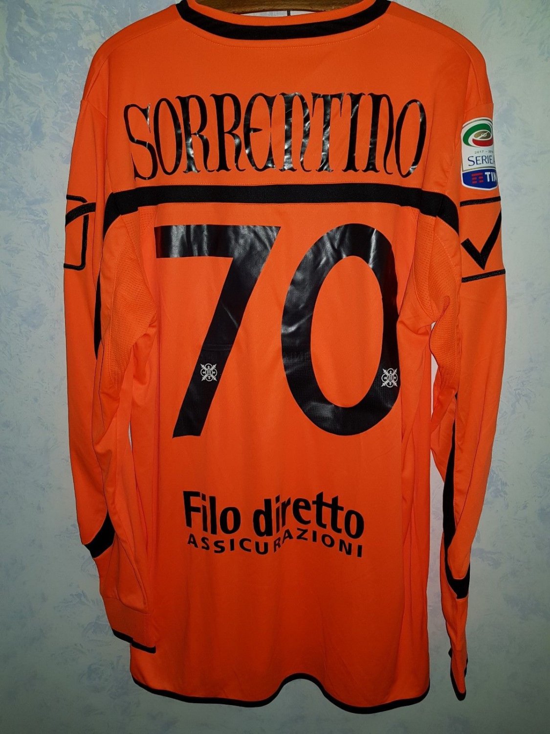 maillot équipe de ac chievoverona gardien 2016-2017 rétro maillot équipe de ac chievoverona gardien 2016-2017 rétro