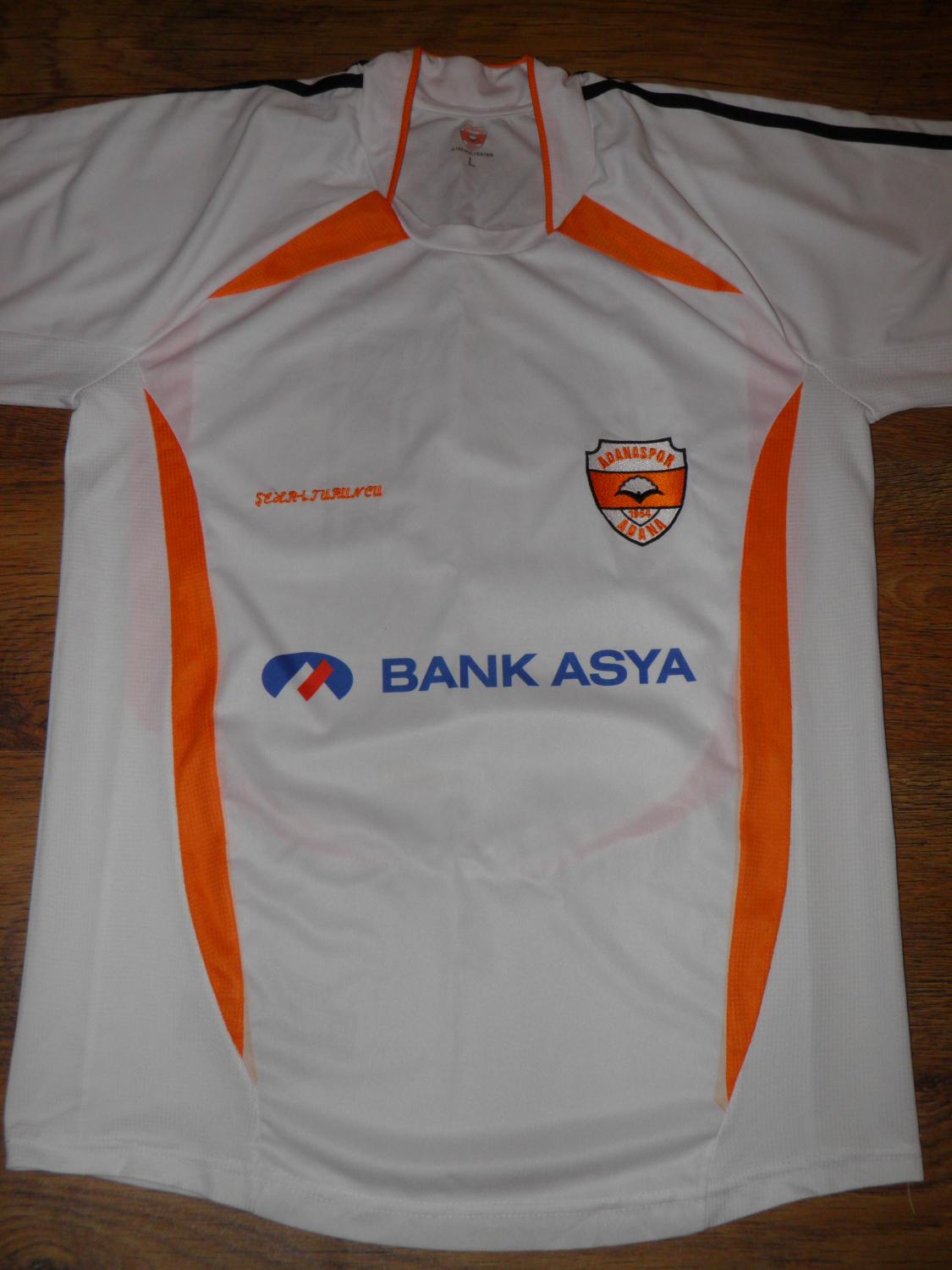 maillot équipe de adanaspor réplique 2010-2011 rétro