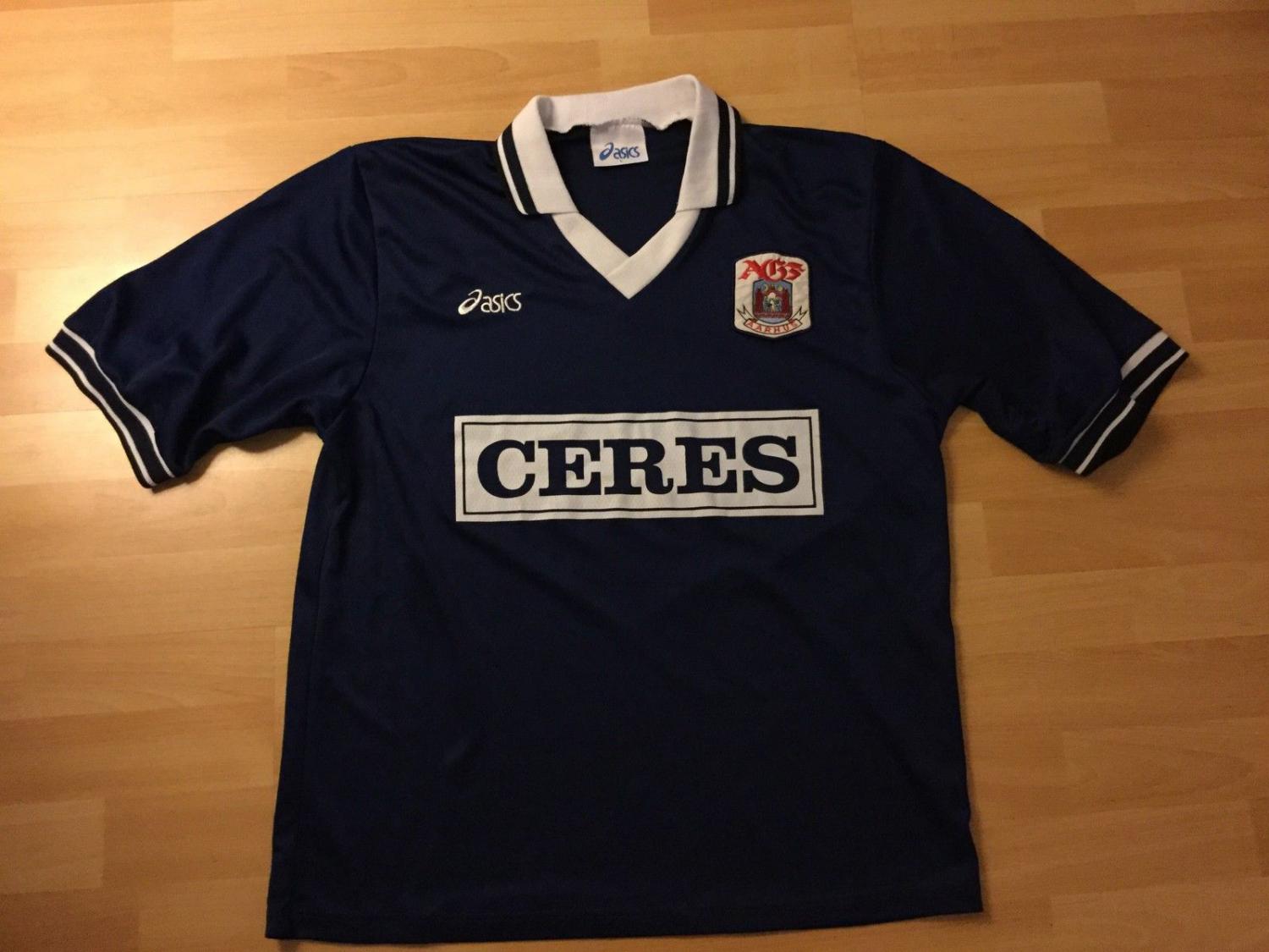 maillot équipe de agf exterieur 1996-1997 rétro