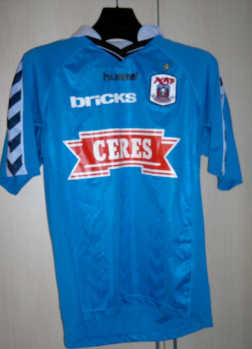 maillot équipe de agf particulier 2007 rétro