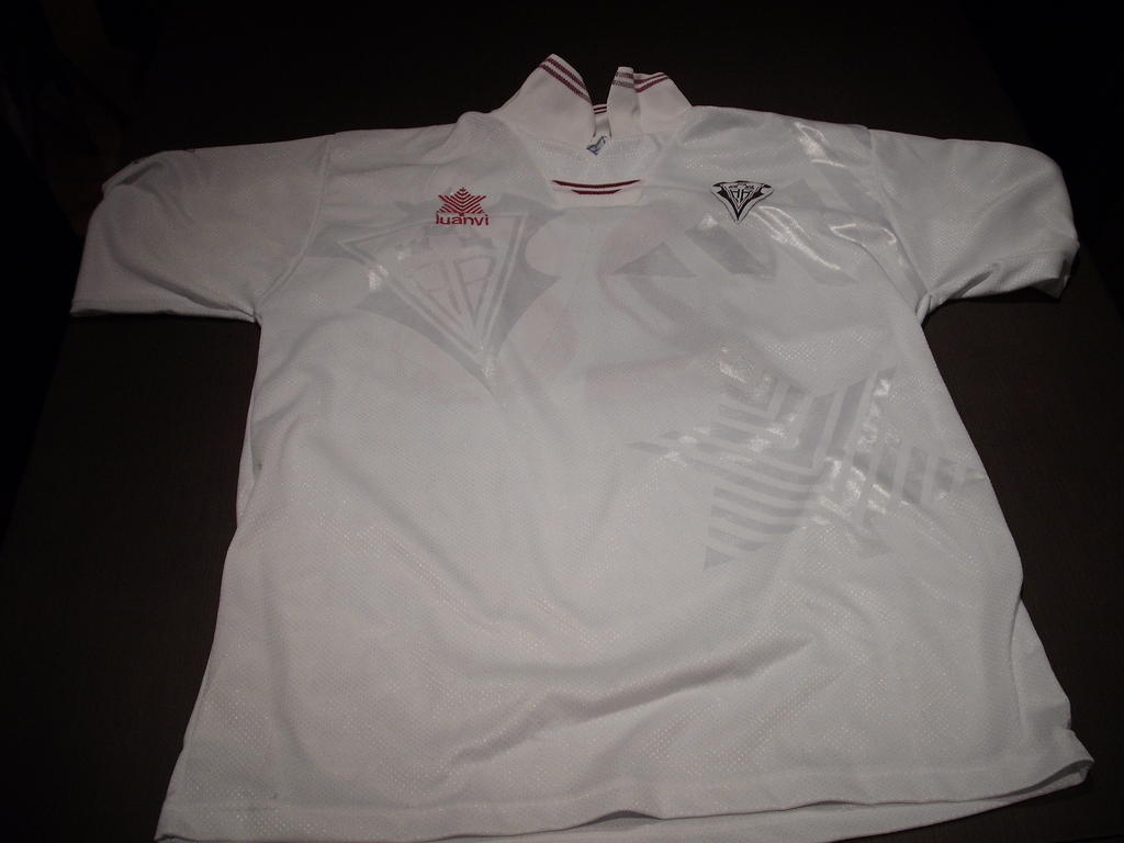 maillot équipe de albacete balompié domicile 1995-1996 rétro