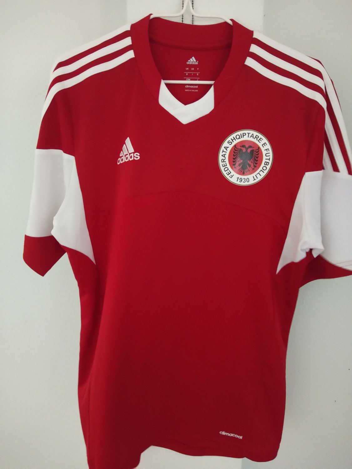 maillot équipe de albanie domicile 2014-2016 rétro