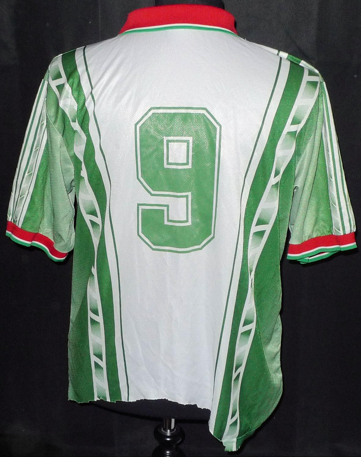 maillot équipe de algérie domicile 2002-2003 pas cher