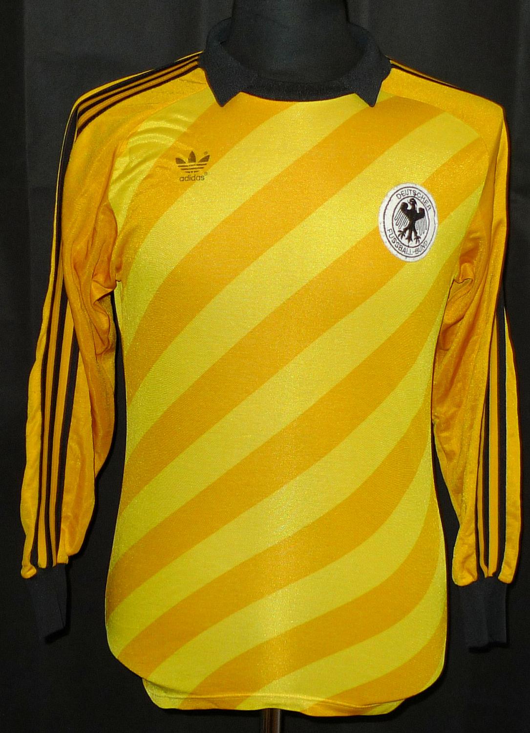 maillot équipe de allemagne gardien 1984-1986 rétro