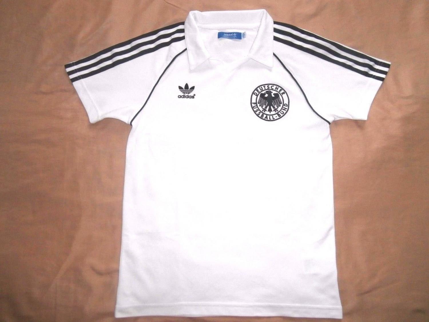 maillot équipe de allemagne réplique 1981-1982 rétro