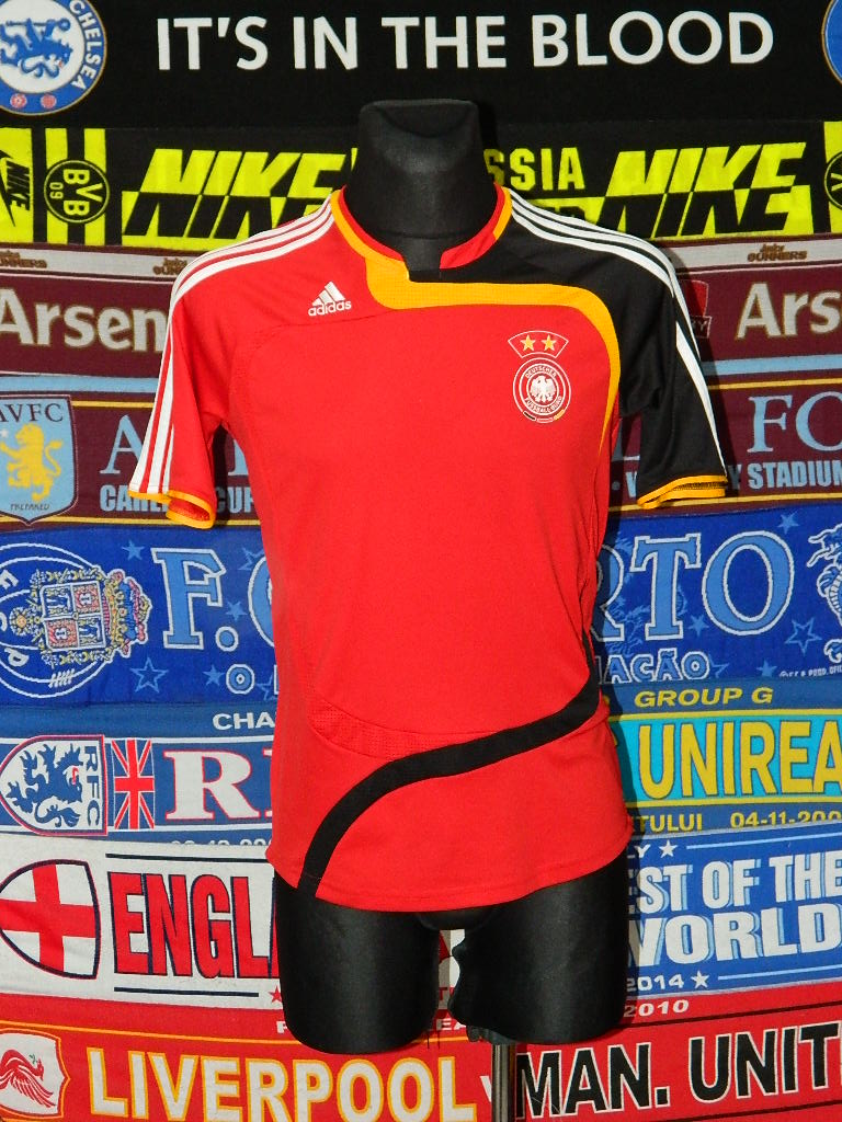 maillot équipe de allemagne réplique 2007 rétro