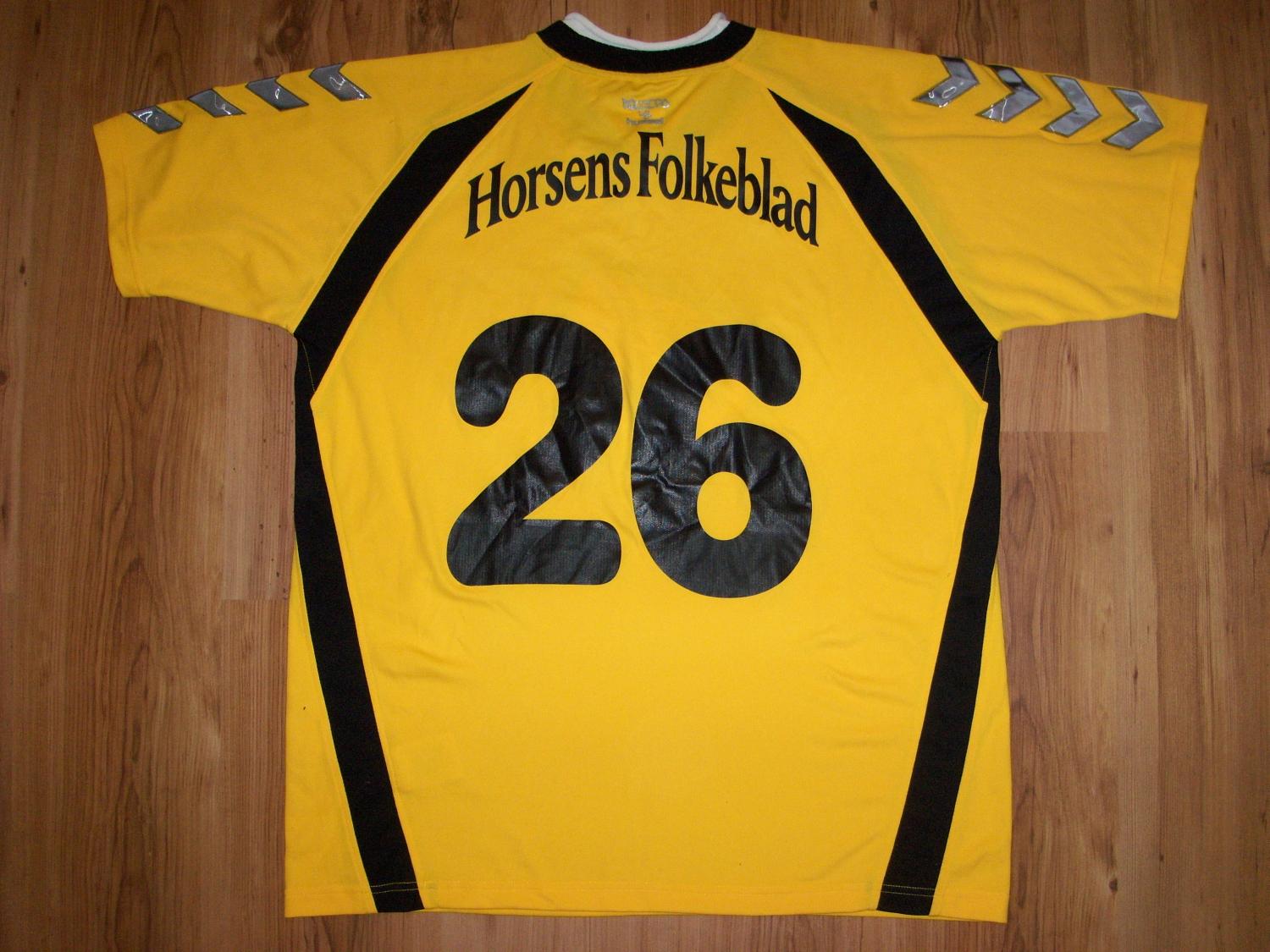 maillot équipe de alliance club horsens domicile 2002-2003 rétro