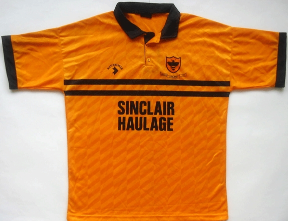 maillot équipe de alloa athletic domicile 1990-1992 rétro