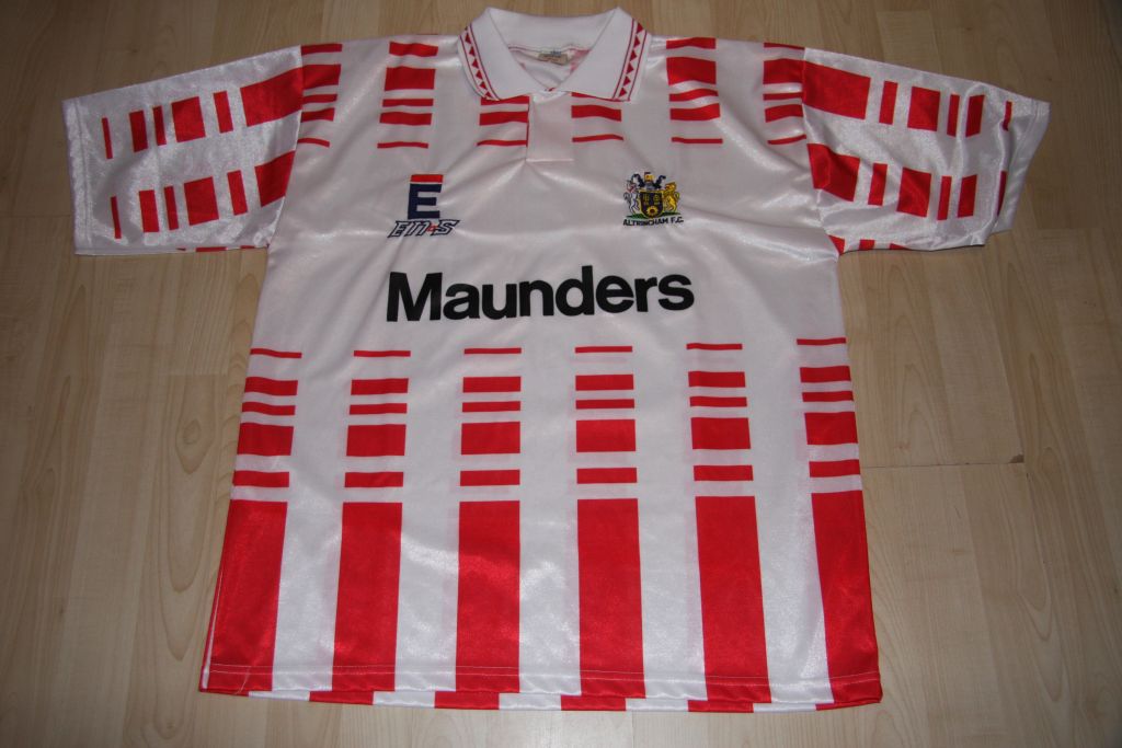 maillot équipe de altrincham fc domicile 1992-1994 pas cher