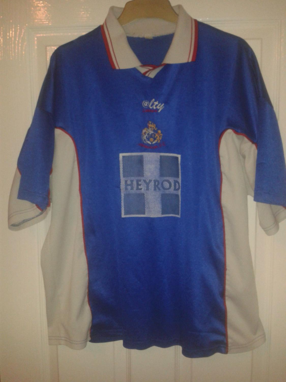 maillot équipe de altrincham fc exterieur 2001-2002 pas cher