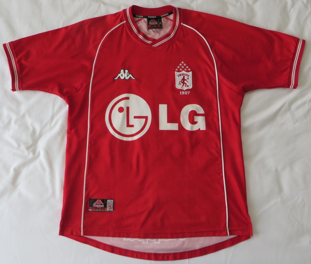 maillot équipe de américa de cali domicile 2001 pas cher