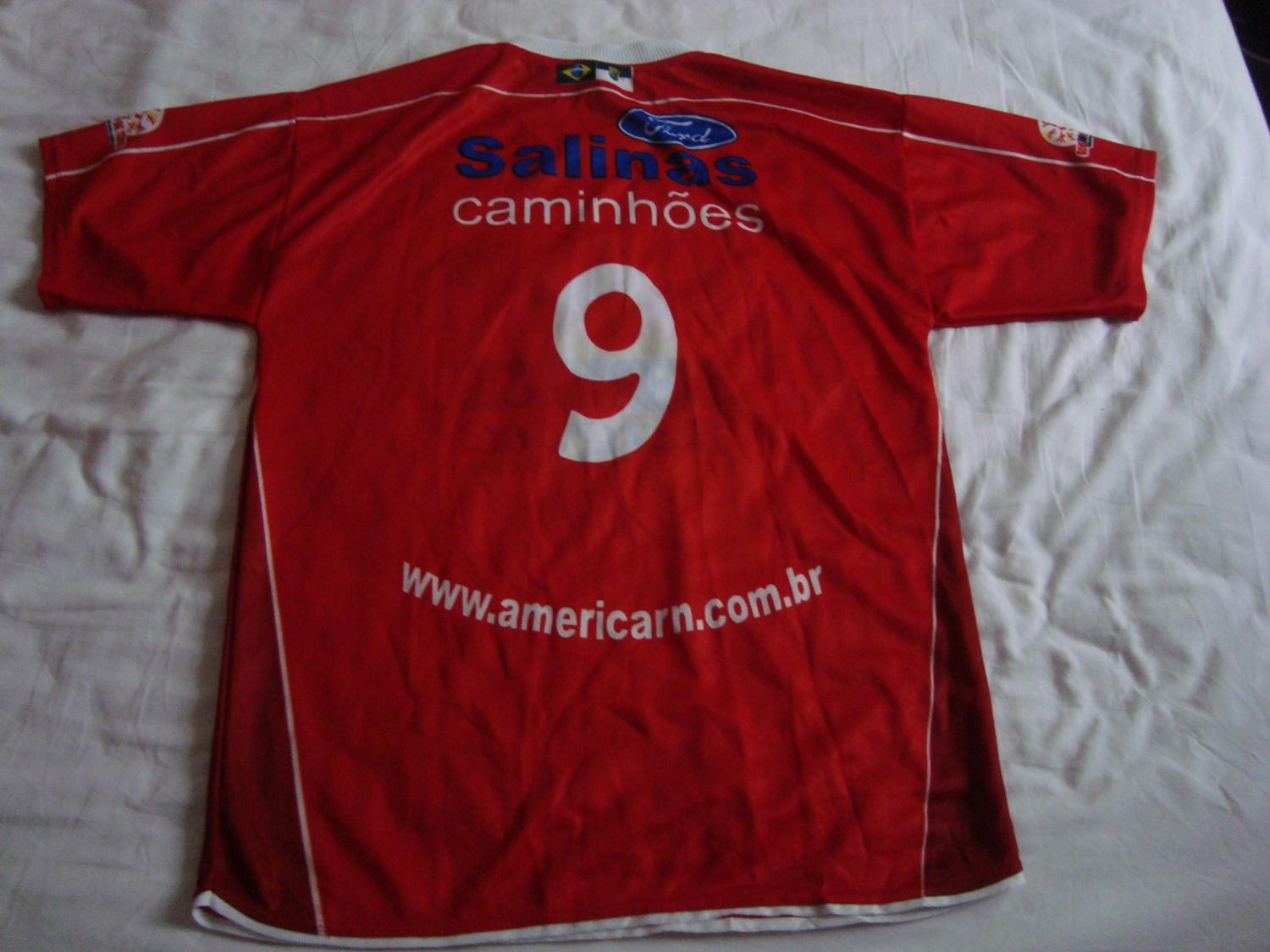 maillot équipe de américa de natal domicile 2000-2002 rétro