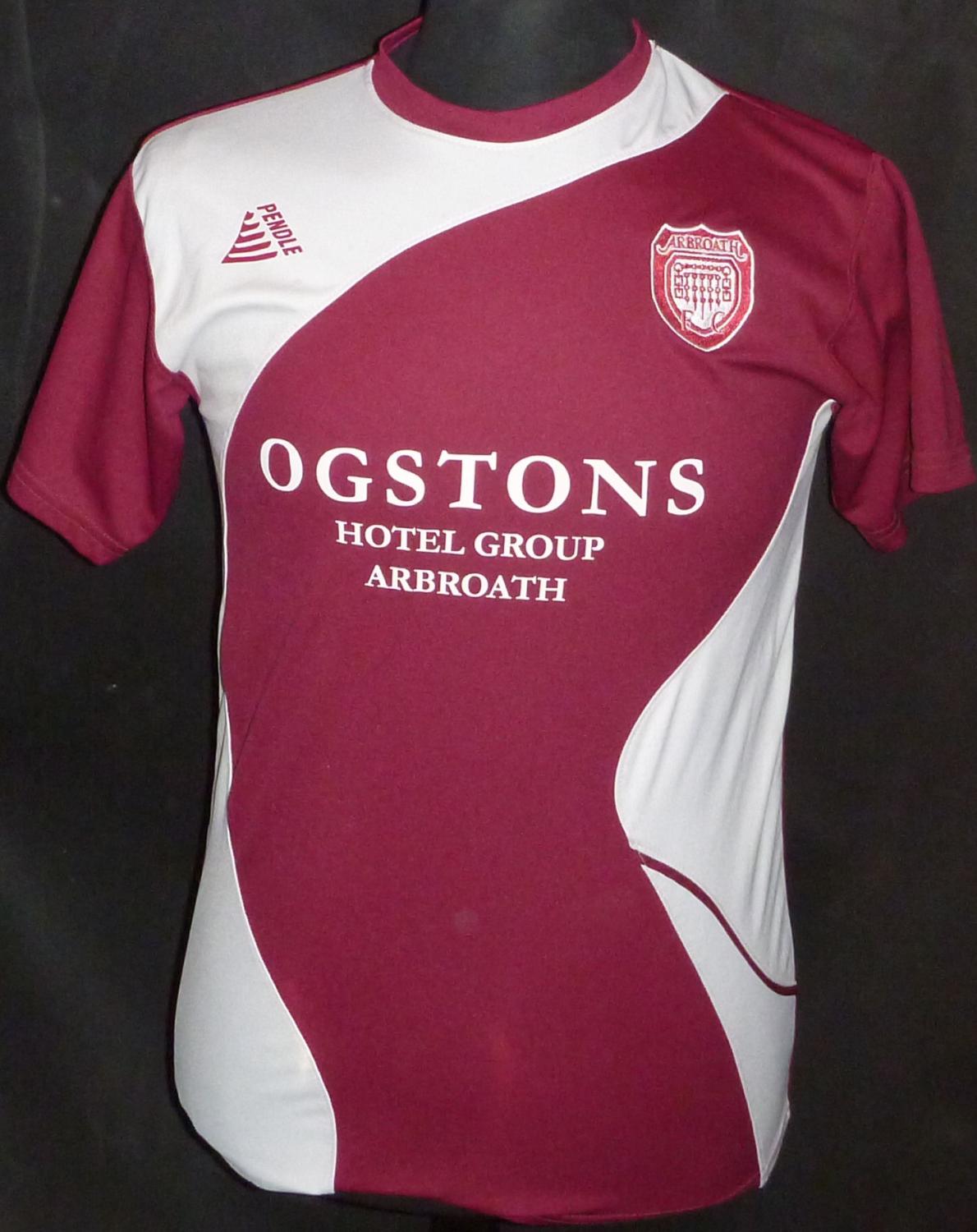 maillot équipe de arbroath fc domicile 2011-2012 pas cher