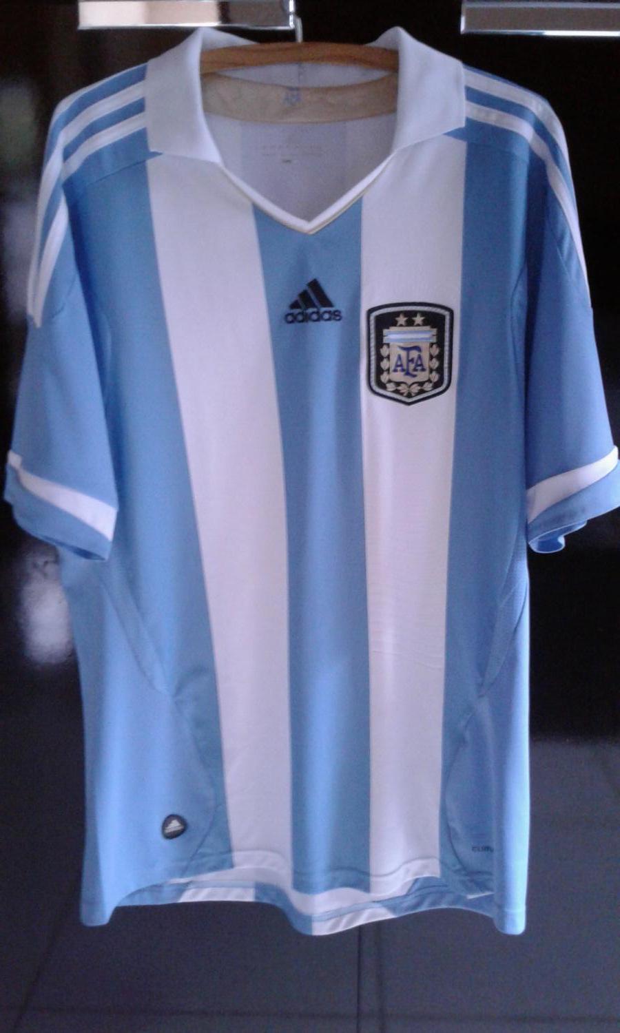 maillot équipe de argentine domicile 2011-2013 rétro