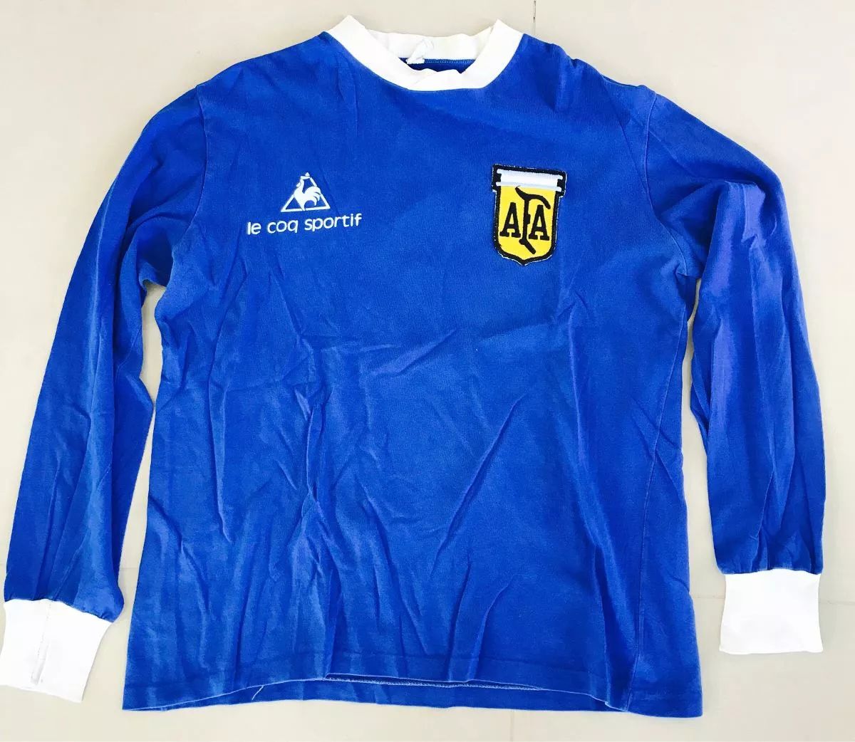 maillot équipe de argentine exterieur 1986 rétro