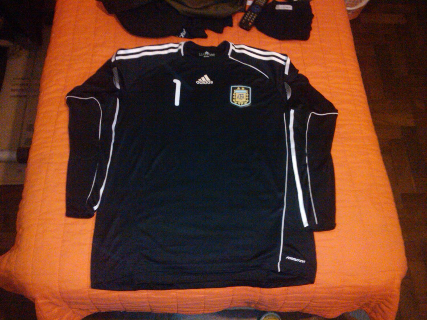maillot équipe de argentine gardien 2011-2012 rétro