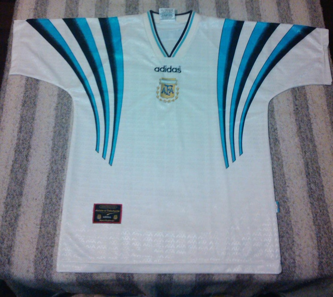 maillot équipe de argentine third 1997 pas cher