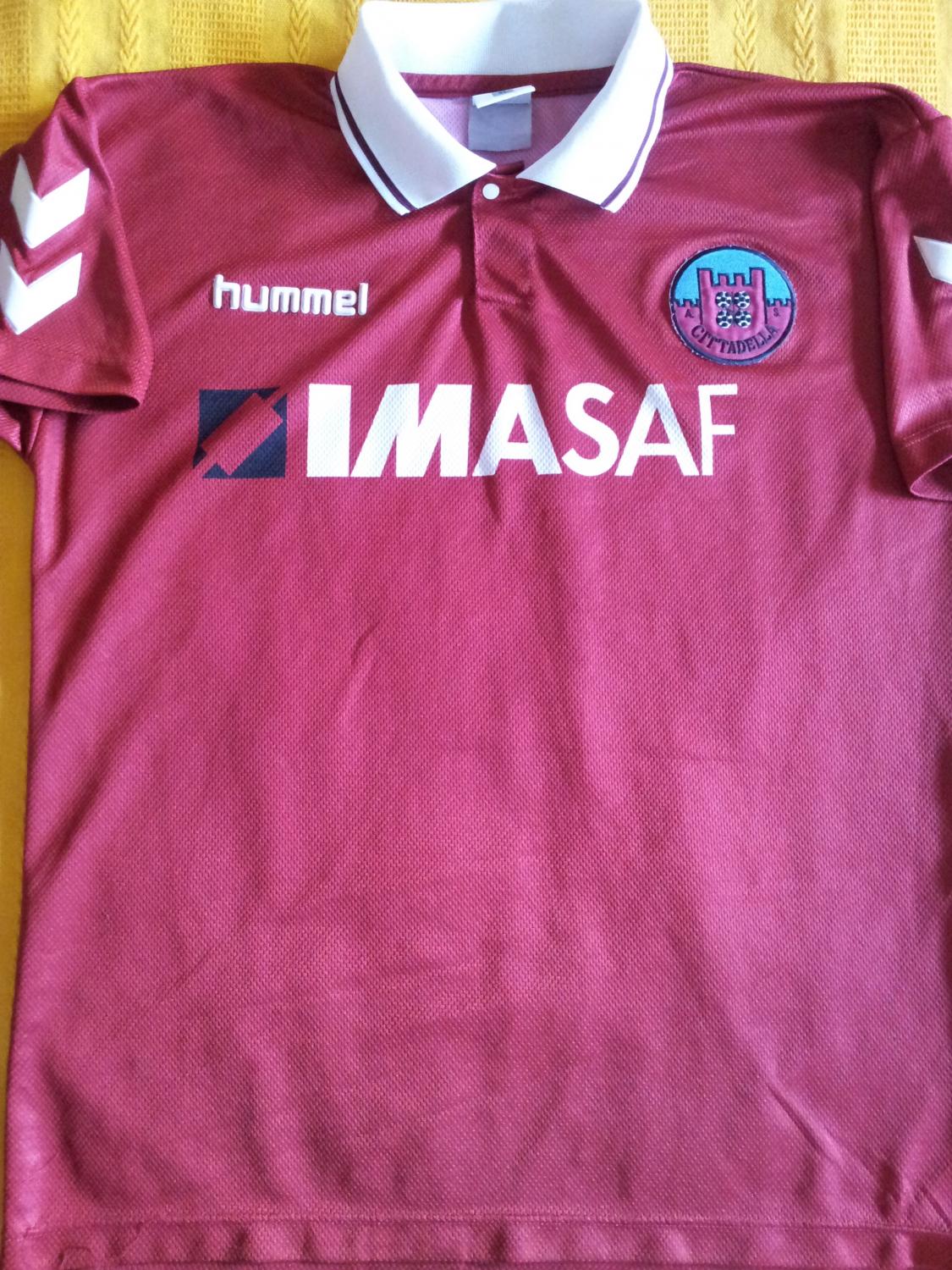 maillot équipe de as cittadella domicile 2000-2001 pas cher