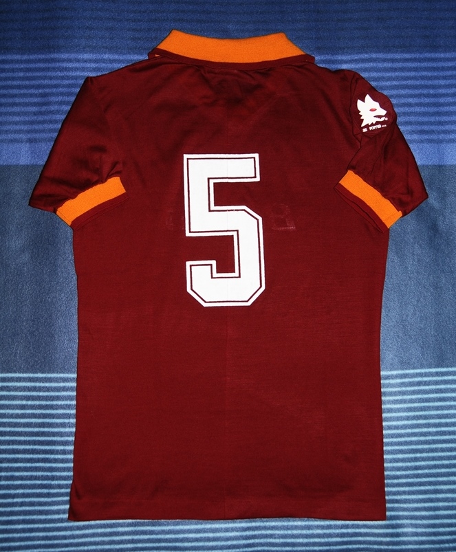 maillot équipe de as rome domicile 1983 rétro maillot équipe de as rome domicile 1983 rétro