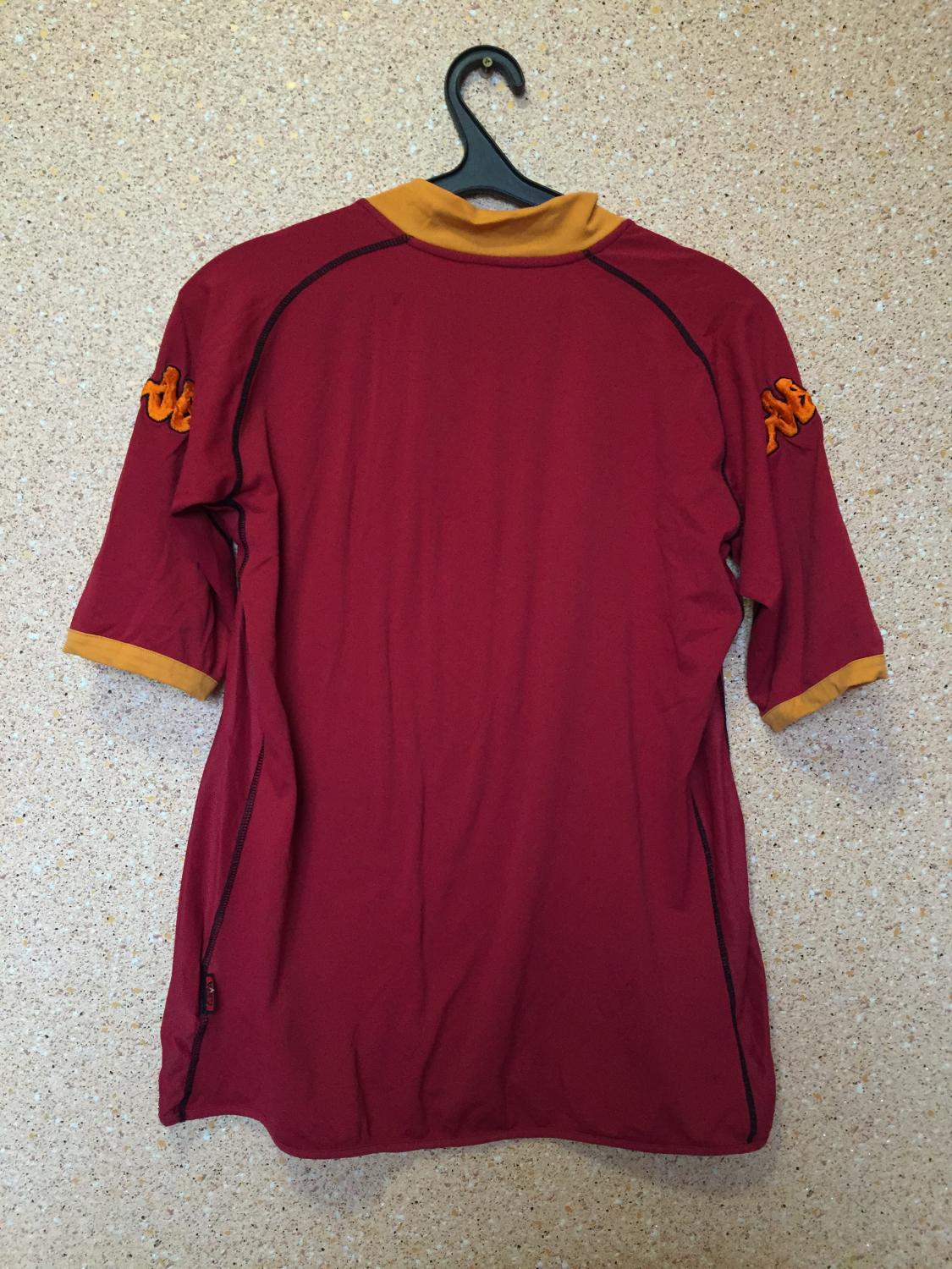 maillot équipe de as rome domicile 2002-2003 rétro