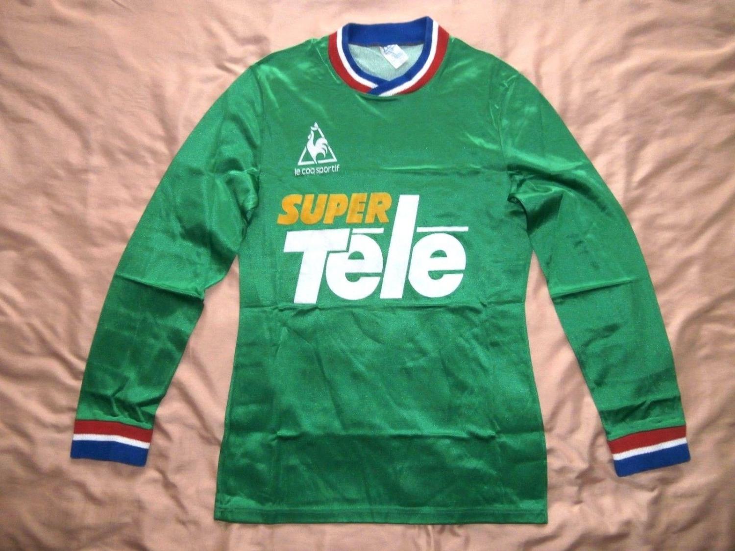 maillot équipe de as saint-étienne domicile 1978-1980 rétro