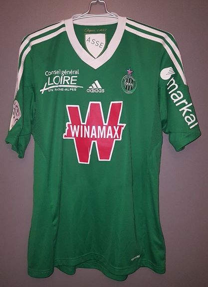 maillot équipe de as saint-étienne domicile 2013-2014 pas cher