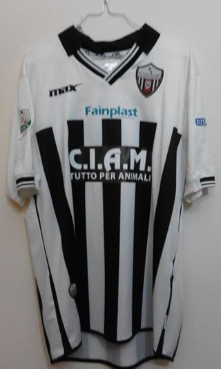 maillot équipe de ascoli domicile 2015-2016 rétro