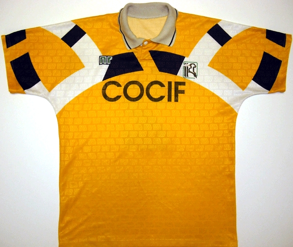 maillot équipe de ascoli exterieur 1990-1991 rétro