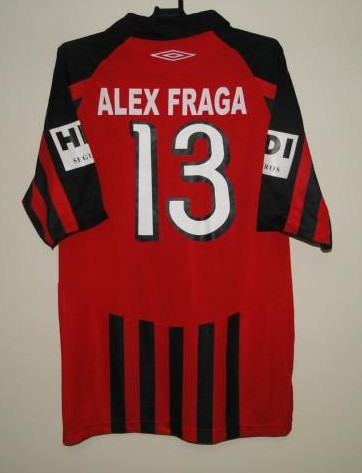 maillot équipe de athletico paranaense domicile 2008 rétro maillot équipe de athletico paranaense domicile 2008 rétro