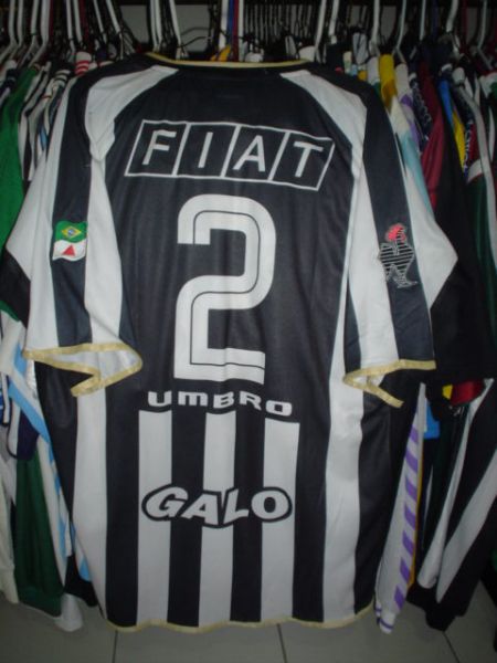 maillot équipe de atlético mineiro domicile 2002-2003 rétro maillot équipe de atlético mineiro domicile 2002-2003 rétro