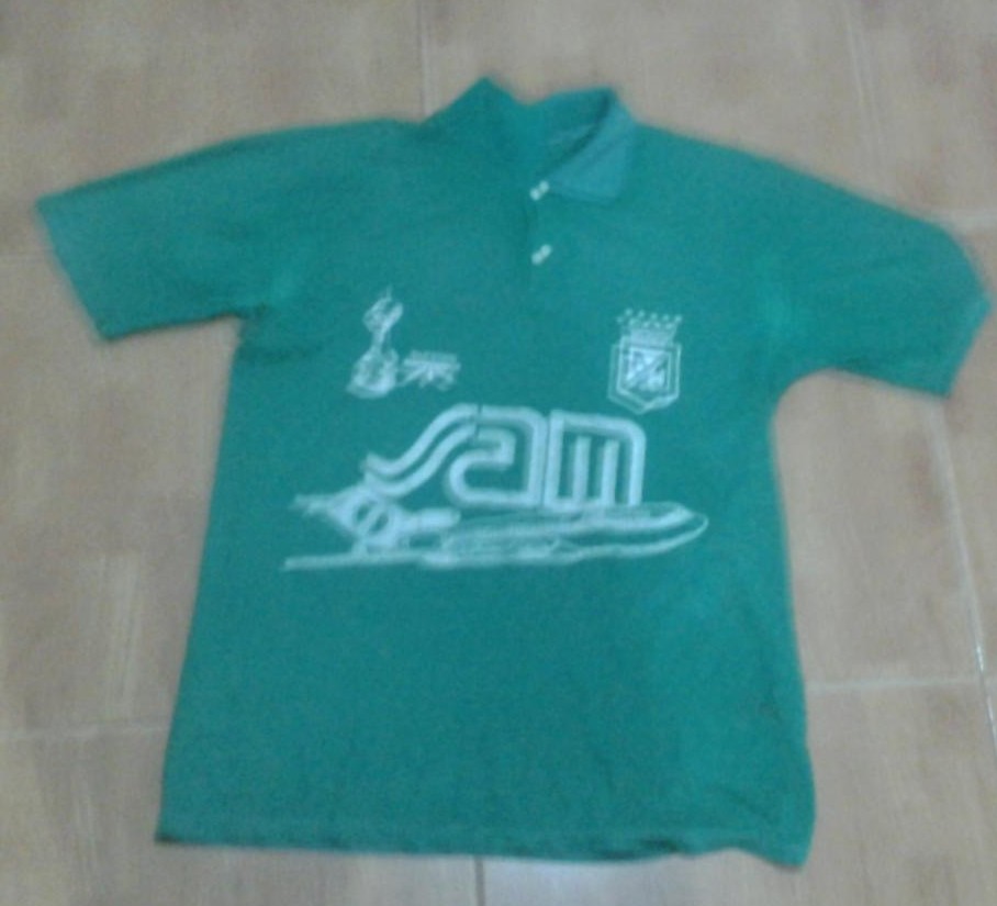maillot équipe de atlético nacional domicile 1989 pas cher