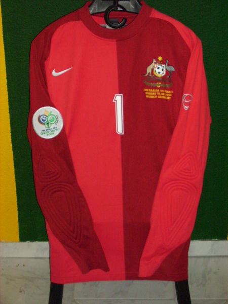 maillot équipe de australie gardien 2006 pas cher