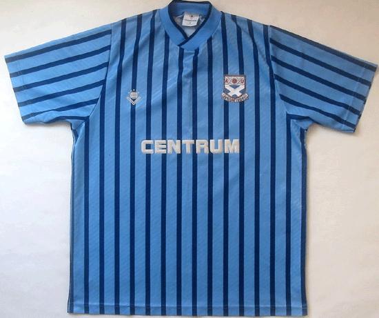 maillot équipe de ayr united exterieur 1988-1989 rétro