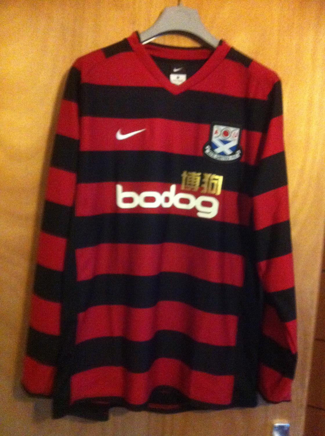 maillot équipe de ayr united exterieur 2012-2013 rétro