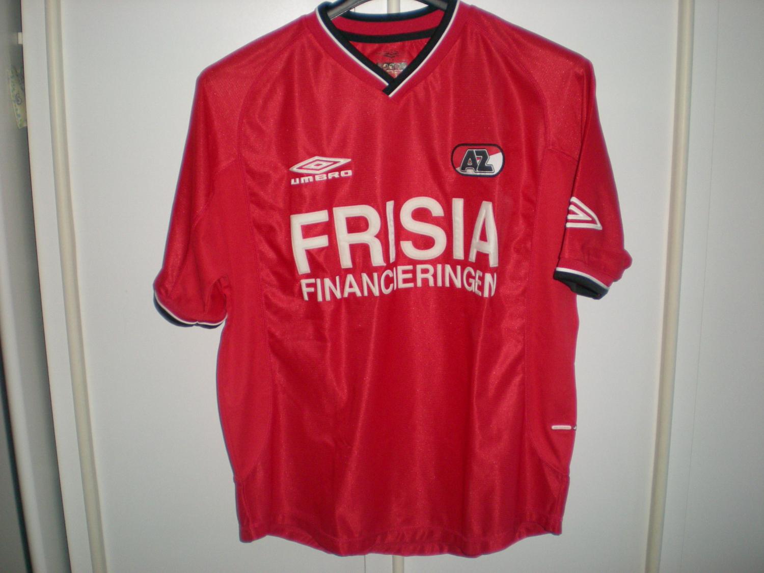 maillot équipe de az alkmaar domicile 2001-2002 pas cher
