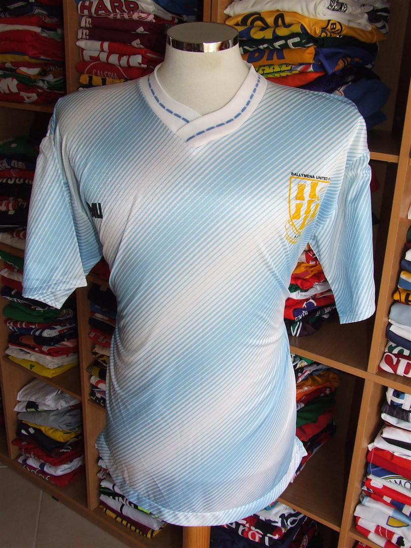 maillot équipe de ballymena united domicile 1988-1989 pas cher