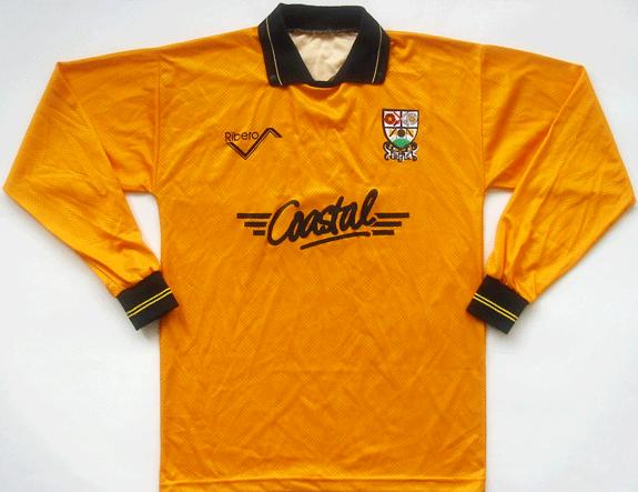 maillot équipe de barnet fc domicile 1991-1992 rétro