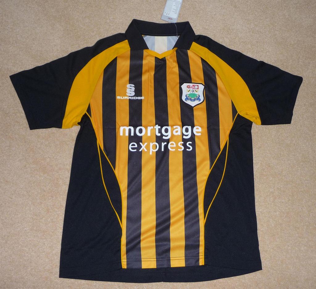 maillot équipe de barnet fc particulier 2007 rétro